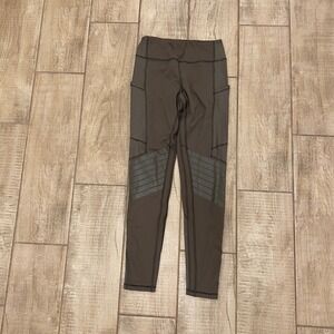 5.11 Tactical Abby Moto Leggings 6 Military Green Athletic Long Ankle Pocket 2A